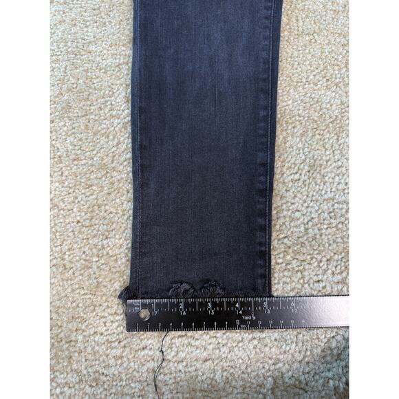 AG Adriano Goldschmied The Legging Ankle Jeans Womens Black Denim Size 27 R D266 - Picture 11 of 12